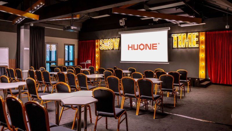 HUONE theatre room for company meeting